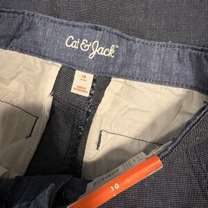 Cat & Jack Girls' Dark Blue Denim-Look Skort Shorts